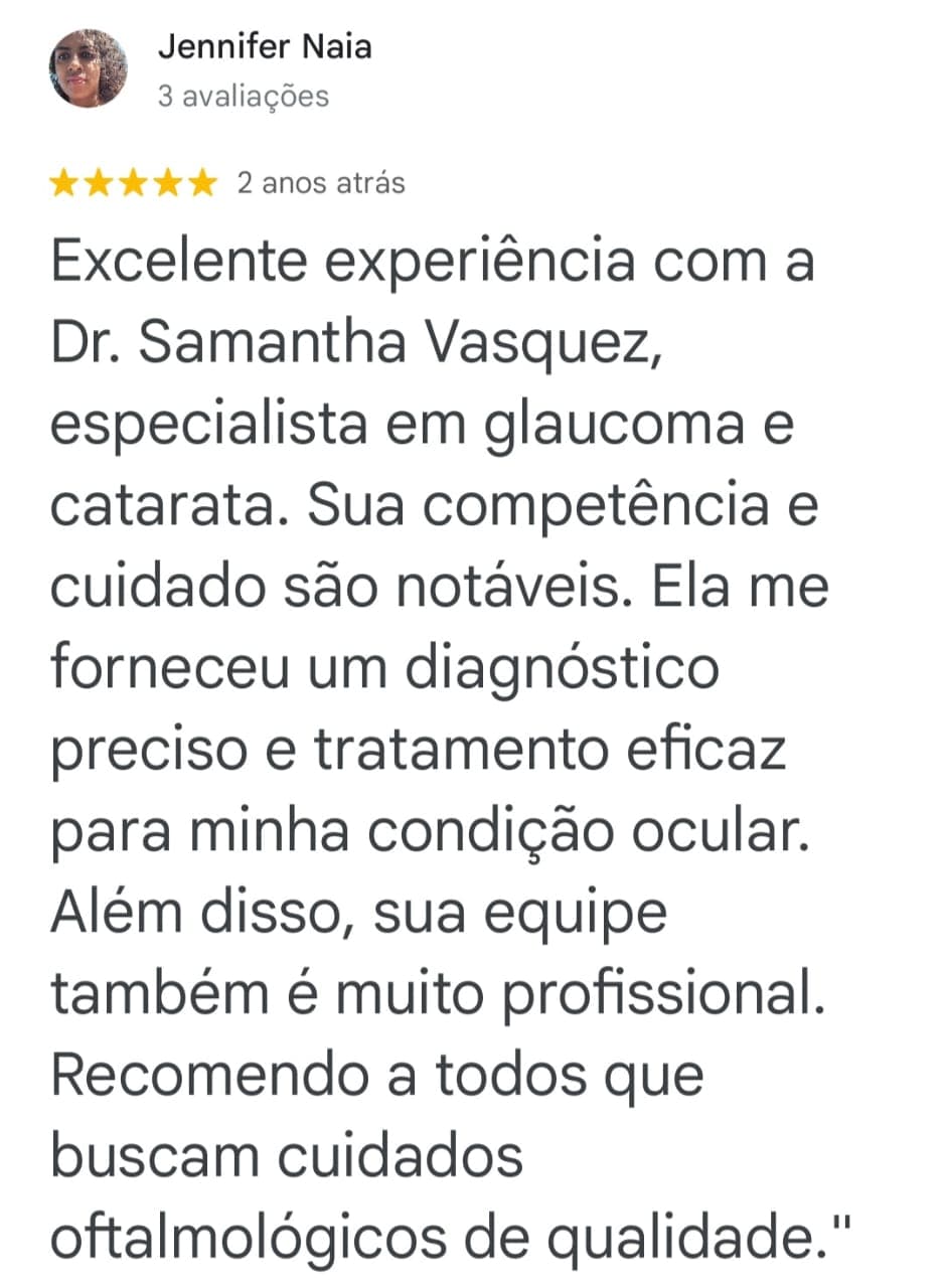Depoimento de paciente